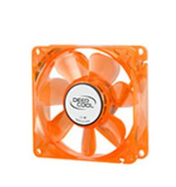 DEEPCOOL XFAN 80U O/G CASE FAN / chladenie pre CASE / 80x80x25mm / oranžový (XFAN 80U O/G)