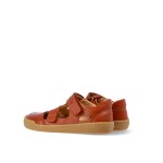Detské barefoot sandále CRAVE SHELLWOOD Cognac, hnedá - 31