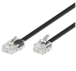 MicroConnect Modulárny kábel RJ11 - RJ45 15m čierna (MPK463S)