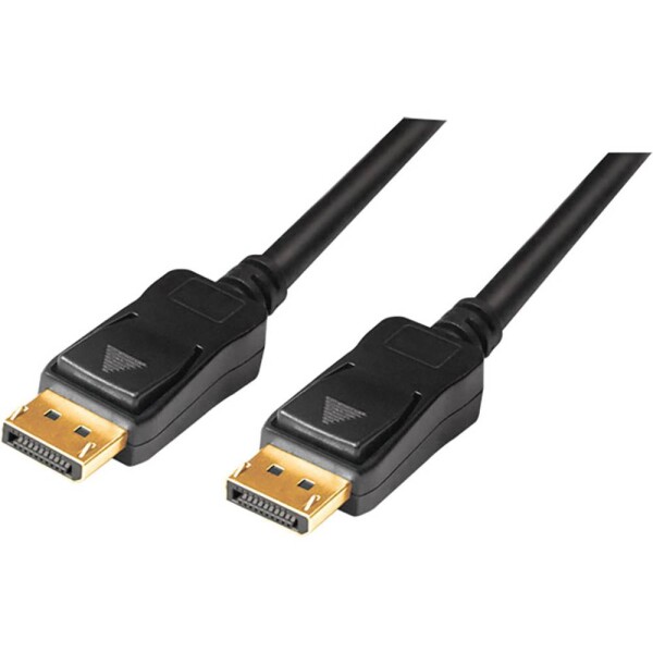 LogiLink DisplayPort prepojovací kábel Konektor DisplayPort, Konektor DisplayPort 20.00 m čierna CV0114 Kábel DisplayPort; CV0114