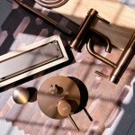 REA - Odtokový žľab Neox pre Brushed Copper 100 REA-G4804