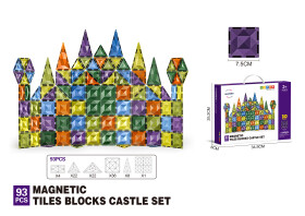 Mamido Mamido Farebná magnetická stavebnica 93 dielikov MT1461