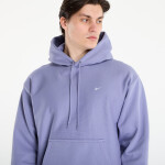 Mikina Nike Solo Swoosh Men's Pullover Hoodie Iron Purple/ White S