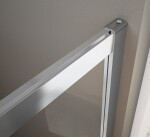 Bruckner - BORG štvrťkruhová sprchová zástena 900x900x1950 R550, číre sklo 751.090.1