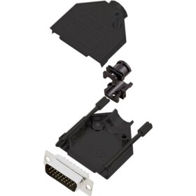 Encitech DTZK15-BK-HDP26-K 6355-0102-02 D-SUB zástrčka 180 ° Pólov: 26 spájkovaný 1 ks; 6355-0102-02
