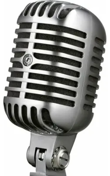 Shure 55SH Series II strieborná / Dynamický retro mikrofón / XLR / 50 - 15000 Hz (55SH SERIES II)
