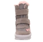 Dievčenské zimné topánky FLAVIA Grey/Pink GTX Superfit 1-000229-2500 - 26