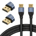Savio CL-210 čierna / DisplayPort kábel / 2 m / samica - samica (CL-210)