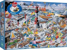 GIBSONS Puzzle Milujem lode