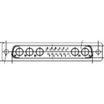 Molex 1727040018 zástrčka D-SUB Pólov: 17 spájkovaný 1 ks Box; 1727040018