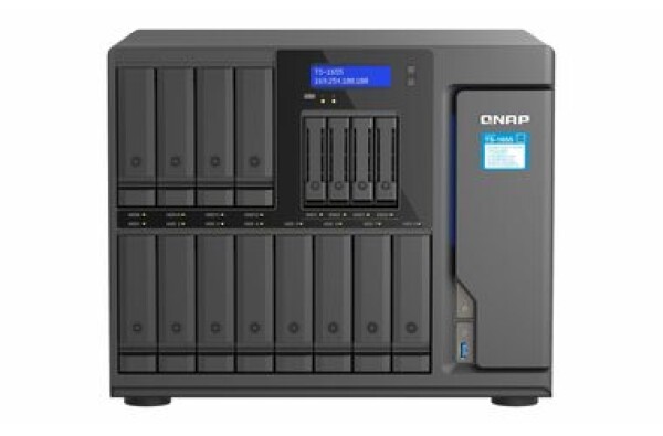 QNAP TS-1655-8G / Intel Atom C5125 2.8GHz / 8GB RAM DDR4 / 12x 3.5 + 4 x 2,5 SATA / 2x 2.5GLAN (TS-1655-8G)