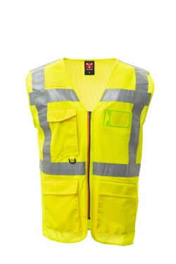 Pracovná vesta Payper EXTRA MESH Farba: Žltá fluo, Veľkosť: 3XL (S00245P058010063XL)