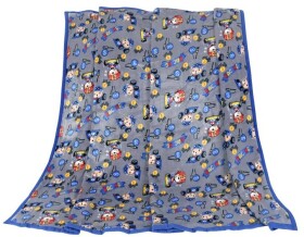 Detská deka ELLA 1005/205 75x100cm modré formule
