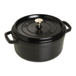 Staub Round Cocotte Pekáč s pokrievkou 24 cm čierna / liatina (40500-241-0)