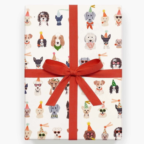 Rifle Paper Co. Baliaci papier Party Dogs - Set 3 hárkov