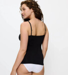 Dámsky top Sense of Modal Spaghetti Top - BLACK - black 0004 - TRIUMPH BLACK XL