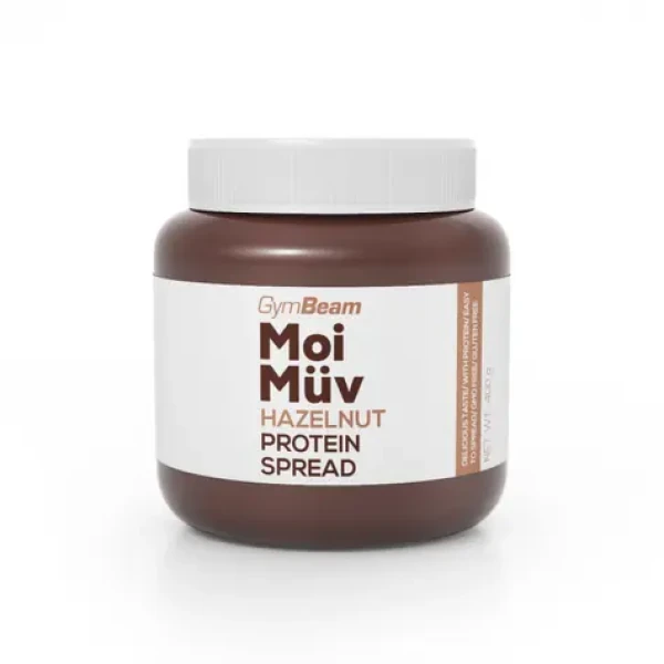 MoiMüv Protein Spread - GymBeam (lieskový orech, 400 g) (37054-2-400g-dreamy-hazelnut)