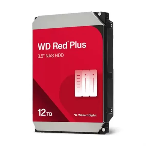 WD Red PLUS 12TB / HDD / 3.5" SATA III / 7 200 rpm / 512MB cache / pre NAS (WD120EFGX)