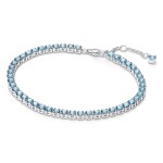 Pandora Tenisový strieborný náramok so svetlo modrými zirkónmi Timeless 591469C03 18 cm