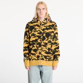 Mikina A BATHING APE 1St Camo Shark Full Zip Hoodie UNISEX Yellow M