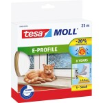 Tesa E-Profil 05464-00100-02 tesniaca páska tesaMOLL® biela (d x š) 25 m x 9 mm 25 m; 05464-00100-02