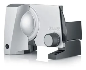 Graef S 10005 čierna / Elektrický krájač potravín / nerezový nôž O170 mm / odnímateľný bezpečnostný kryt (100002172085)