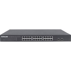 Intellinet 561044 sieťový switch 24 + 2 porty 1 GBit/s; 561044