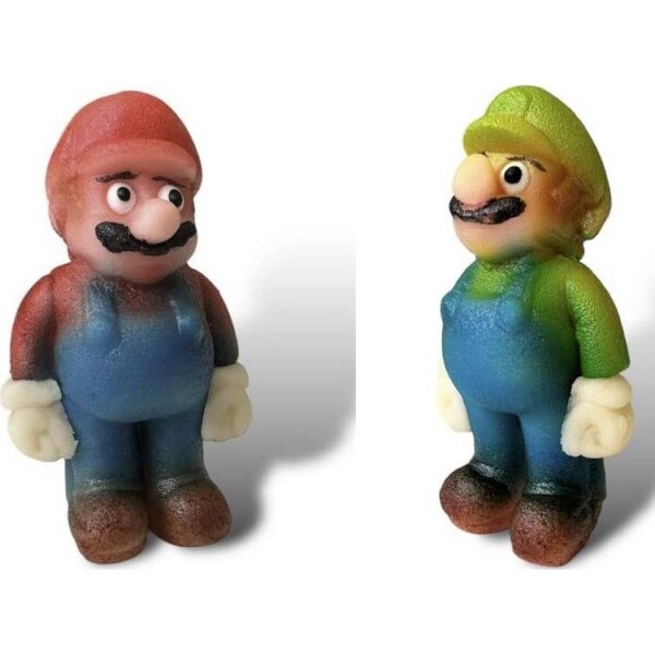 Marcipánová figúrka Super Mario a Luigi 7,5x4 cm, 34 g - Frischmann vyškov - Frischmann vyškov