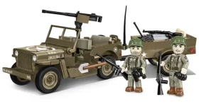 Cobi 3132 II WW Willys MB s prívesom, 1:35, 200 k, 2 f