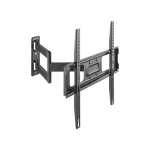 Brateck LPA69-443 čierna / Výsuvný nástenný držiak pre TV 32"-55" / polohovateľný / nosnosť 35kg (BRLPA69443)