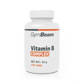 Vitamín B-Komplex - GymBeam (bez príchuti, 120 tab., 120 tab) (28396-1-120kaps-unflavored)