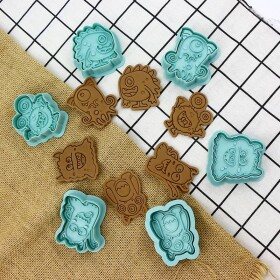 Vykrajovátka „Príšerky“, 6 ks — 5,5 × 6 cm - Cakesicq - Cakesicq