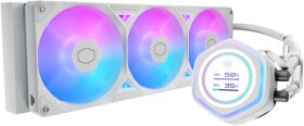 Cooler Master MasterLiquid 360 Atmos 2 LCD ARGB AiO chłodzenie wodne - Biely