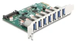 DeLock PCI Express karta 7x USB-A / Radič / USB 3.2 Gen 1 5 Gbps / PCIe x1 (90104)