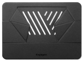 Spigen Slim Fold LD201-S6 čierna / Stojanček na notebook / Skladacia / do 14 "/ nosnosť 8 kg (AMP11115)