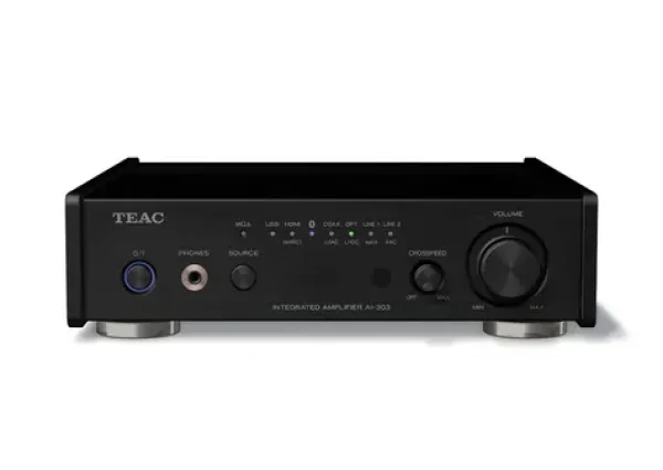 Teac AI-303 čierna / Zosilňovač / HDMI ARC/eARC / Bluetooth LDAC / USB-C / slúchadlový výstup (AI-303-B)