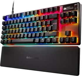 SteelSeries Apex Pro TKL Gen 3 čierna / Herná klávesnica / Drôtová / DE layout / RGB (64743)