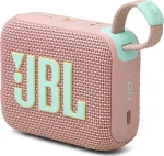 JBL GO 4 ružová / Prenosný reproduktor / Bluetooth / IP67 / výdrž 7 hodín (JBLGO4PINK)