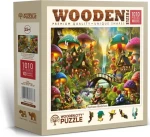 Wooden City Drevené puzzle Hubová ríša divov
