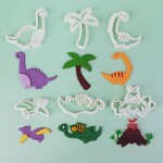 Sada vykrajovatiek dinosaurov - Cakesicq - Cakesicq