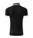 Polokošeľa Collar Up pánska čierna S