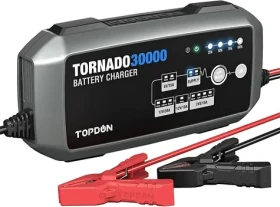 TOPDON nabíjačka autobatérie Tornádo 30000 / 30A / štartovacie káble (TOPT300)
