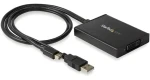 StarTech adaptér Mini DisplayPort na Dual-Link DVI-I čierna / 2560x1600 px / 144 Hz / napájanie USB (MDP2DVID2)
