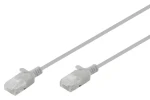 Digitus CAT 6 U-UTP Slim šedá / Patch kábel / RJ-45 / 1,5 m / 250 MHz (DK-1618-015S)