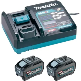 Makita 1911V6-0 / Sada akumulátorov Li- ION XGT 40V 2x5.0Ah + rýchlonabíjačka DC40RA (1911V6-0)