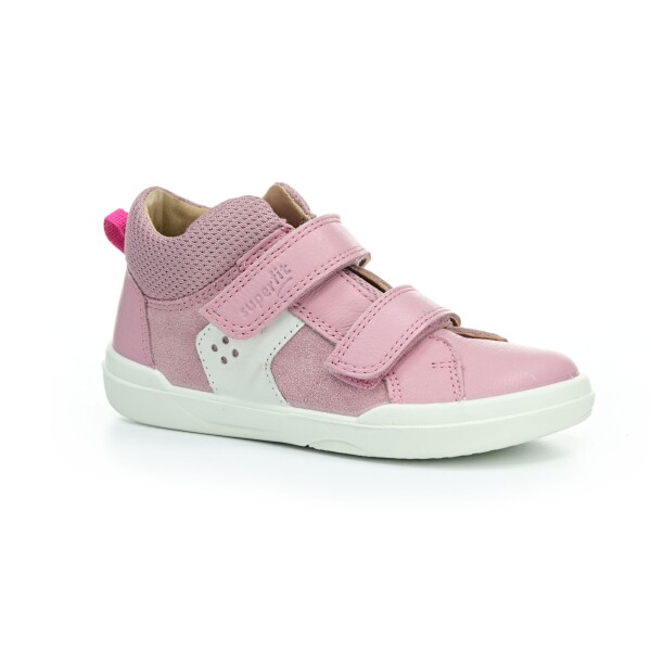 Superfit Superfree Nappa Rosa/white členkové barefoot topánky 24 EUR