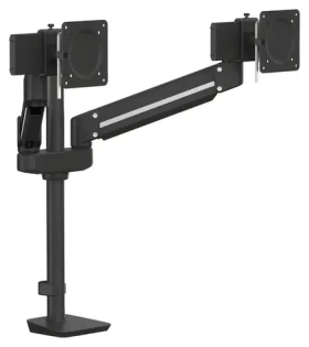 Fellowes TALLO Modular 2MS čierna / Držiak monitora / 2 ramená vedľa seba / plynová vzpera / VESA 75×75, 100×100 / max 32" (FELFERGARMTALM2MSN)