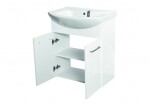OLSEN SPA - Skrinka s umývadlom RINO 45/55/65 - Šírka skriniek - preč - 55 cm OLNRINO255 + OLKE6055