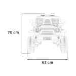 Mamido Elektrické autíčko OFF ROAD 4x4 SPORT červené