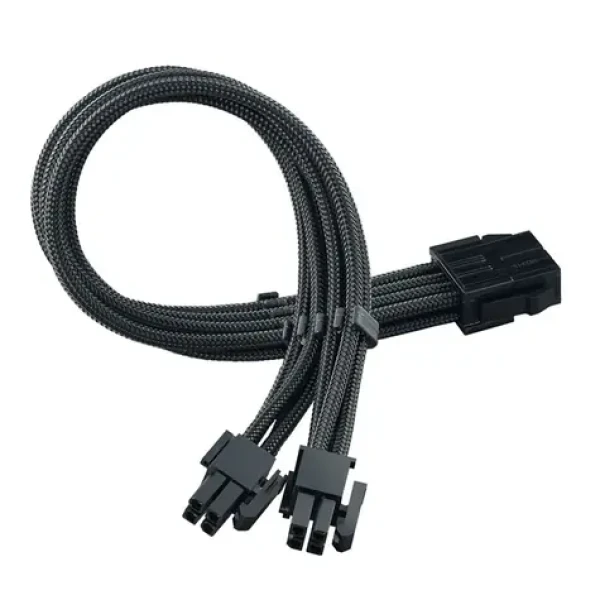 Silverstone Kábel EPS 8-Pin na 2x EPS/ATX 4+4-Pin 300mm - čierna (SST-PP07E-EPS8B)